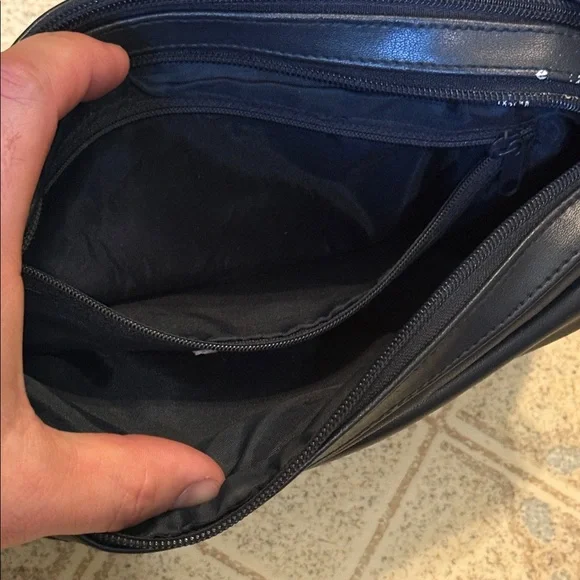 Worthington Black Leather Crossbody Bag - Picture 8 of 8